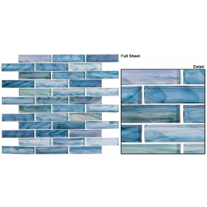 Galapagos Deep - glass tile